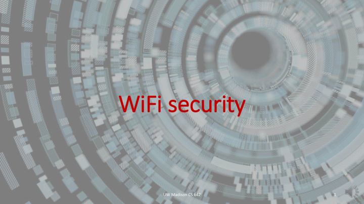 wif ifi security