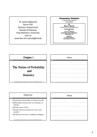 The Nature of Probability  The Nature of Probability  y