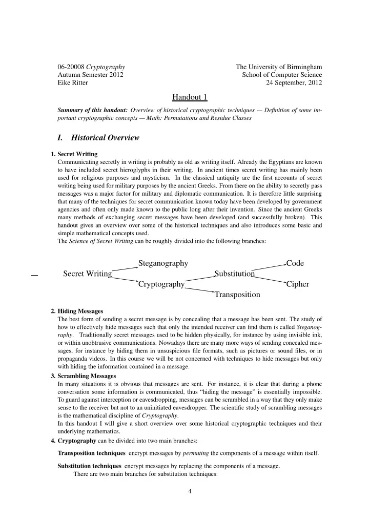 handout 1