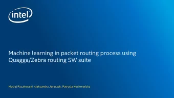 Maciej Paczkowski, Aleksandra Jereczek, Patrycja Kochmaska INTEL CONFIDENTIAL  Internal Only