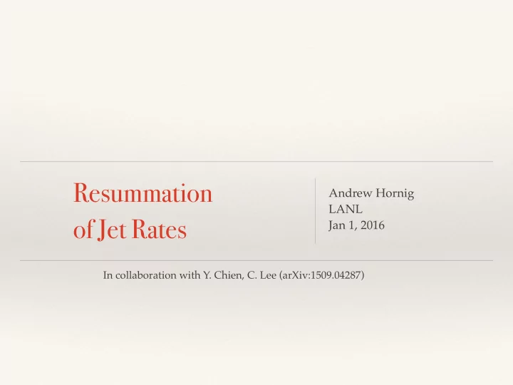resummation