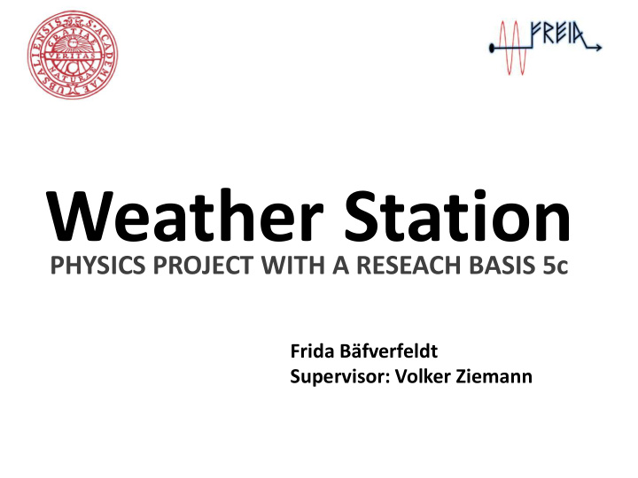 weather station