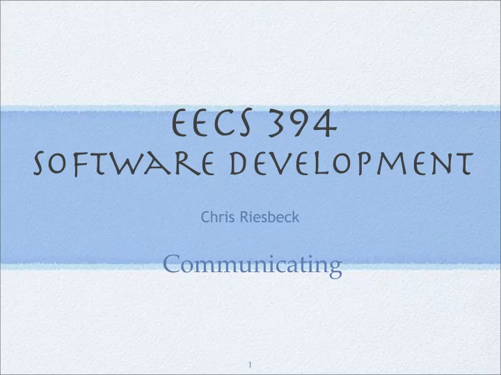 eecs 394