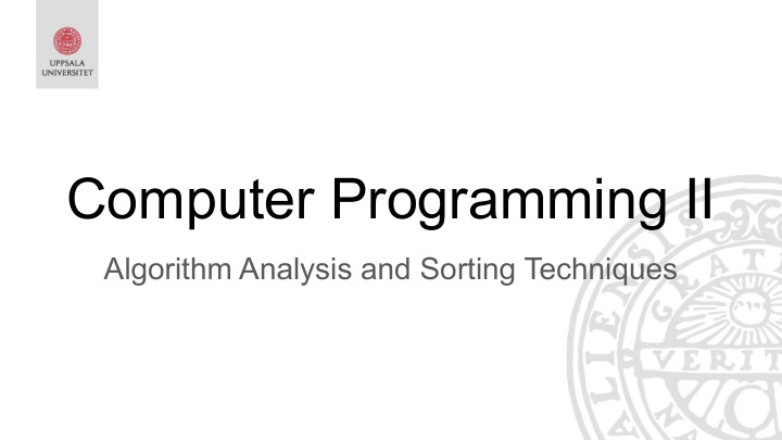 computer programming ii