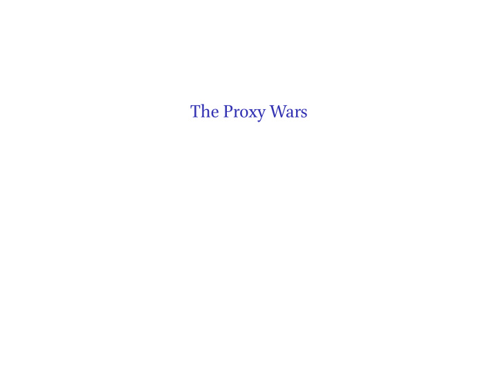the proxy wars figure satan in the old testament 1 of 2