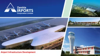 Airport Infrastructure Development  The Corporation Mandate  Zambia Airports Corporation Limited