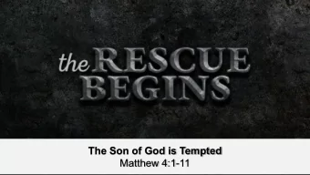 The Son of God is Tempted  Matthew 4:1-11  Here is some test text  Here is some test text  Here is