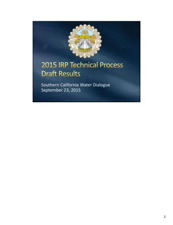 1 Internal Process   Ongoing MA Technical Process  MA workgroup meetings twice a month April