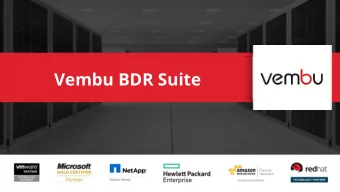 Vembu BDR Suite  Vembu Technologies  100+  Decade +  G2 crowd  Countries  Experience  Top