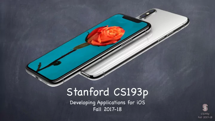 stanford cs193p