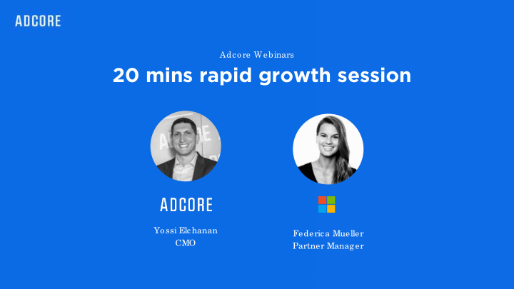 20 mins rapid growth session