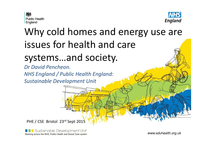why cold homes and energy use are issues for health and