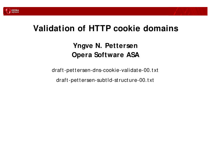 validation of http cookie domains