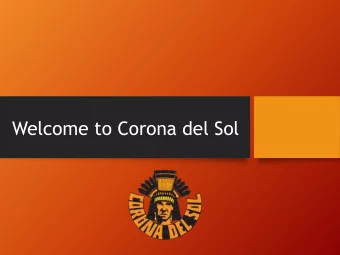 Welcome to Corona del Sol  Administrative Team  Nathan Kleve- Principal  Deb Benedict- Assistant