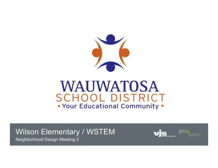 wilson elementary wstem