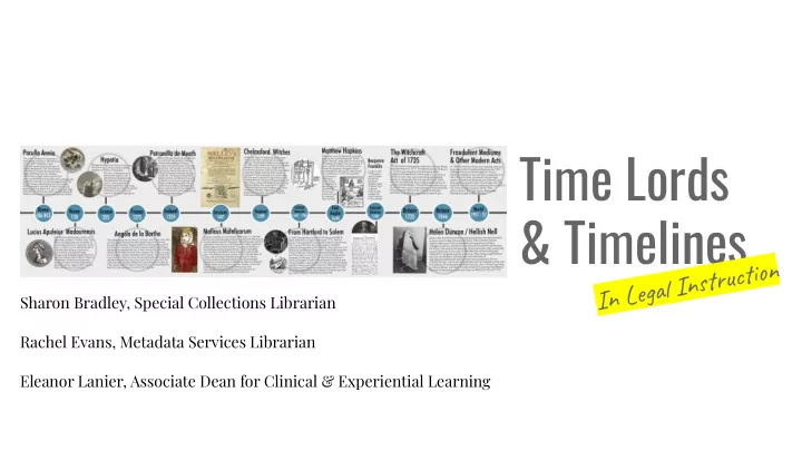 time lords timelines