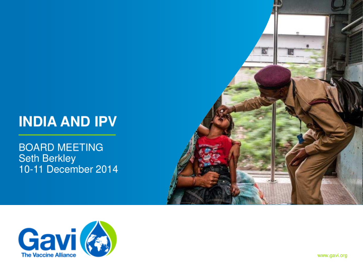 india and ipv