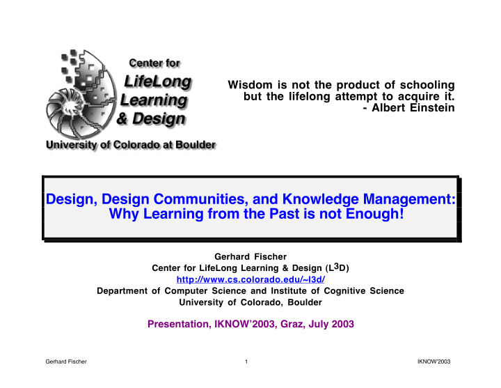 design design communities and knowledge management why