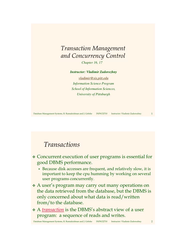 transactions