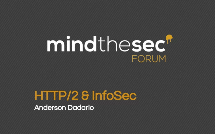 http 2 infosec