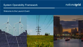 Welcome to the Launch Event  Vandad Hamidi  SMARTer System Performance Manager  Safety and Security