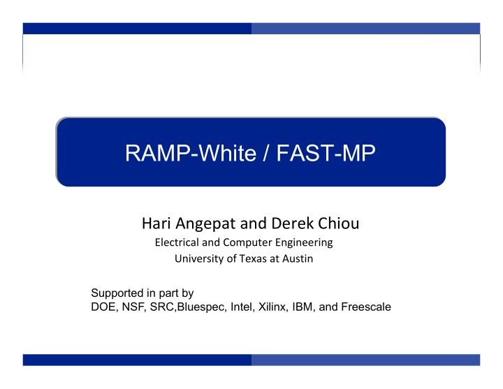 ramp white fast mp