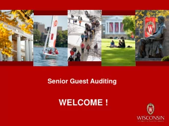 WELCOME !  Adult Career and Special Student  Services (ACSSS)  21 N Park St, Suite 7101