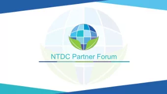 NTDC Partner Forum  Contents  Slides 3-6  SMart Mentoring Programme  Slides 7-21  The Benefits