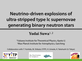 Neutrino-driven explosions of  ultra-stripped type Ic supernovae  generating binary neutron stars