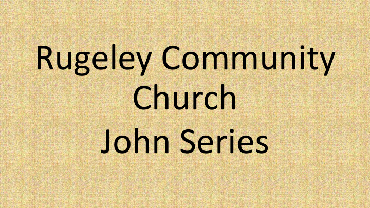 rugeley community