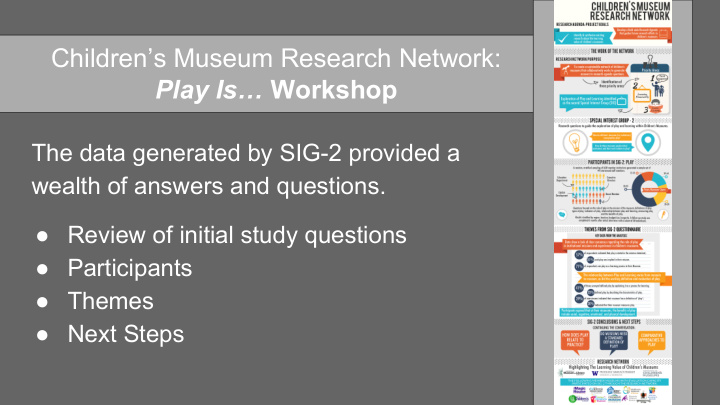 children s museum research network play is workshop