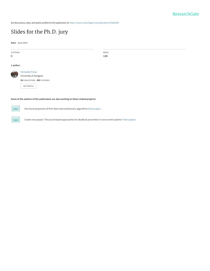 slides for the ph d jury
