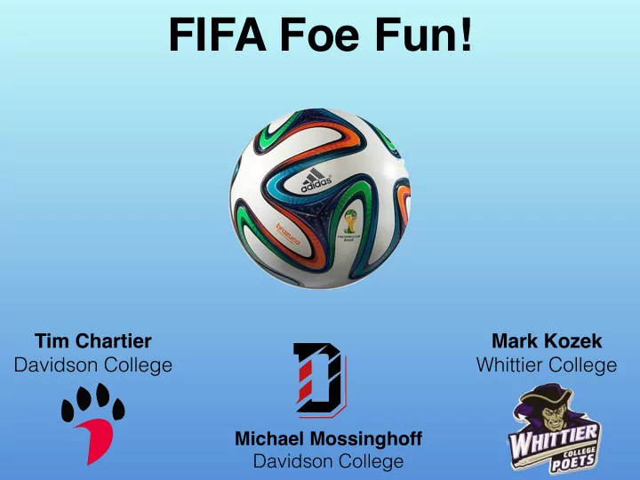 fifa foe fun