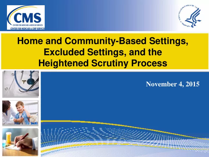 excluded settings and the