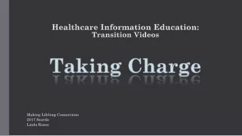 Making Lifelong Connections  2017 Seattle  Linda Russo U niversity of A labama at B irmingham L