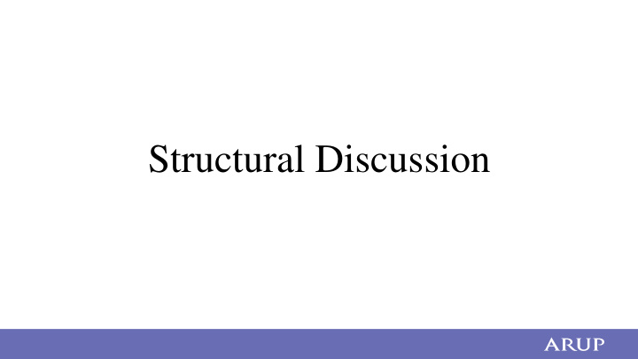 structural discussion topics for discussion