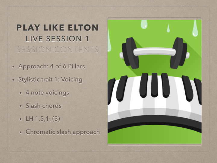 play like elton