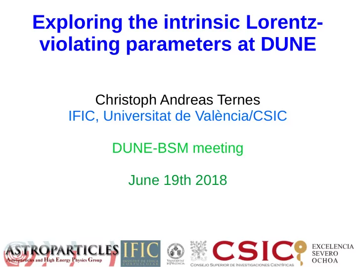 exploring the intrinsic lorentz violating parameters at