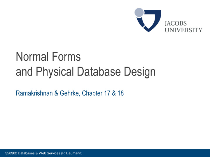 normal forms