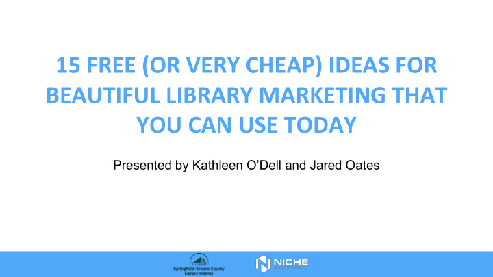 15 free or very cheap ideas for beautiful library