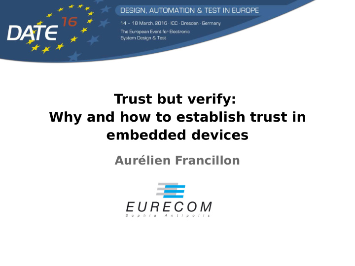trust but verify why and how to establish trust in