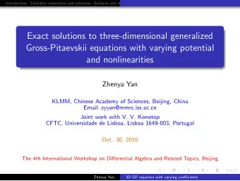 Exact solutions to three-dimensional generalized  Gross-Pitaevskii equations with varying potential