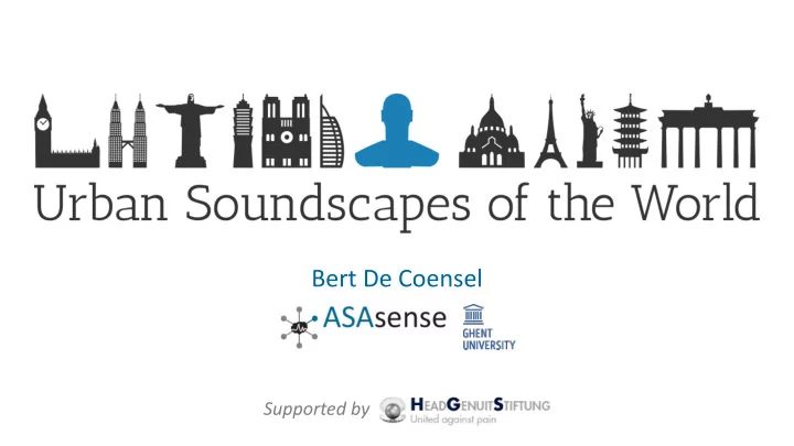 bert de coensel