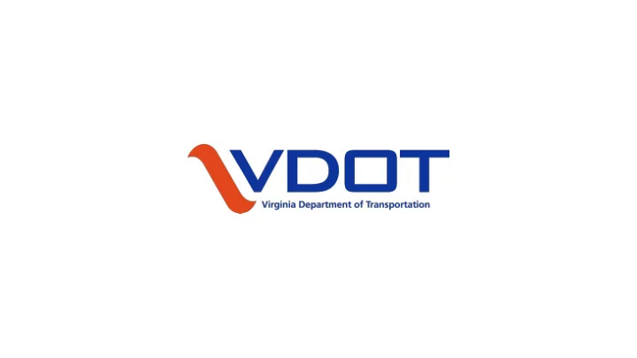 vdot s statewide transportation operations center toc and