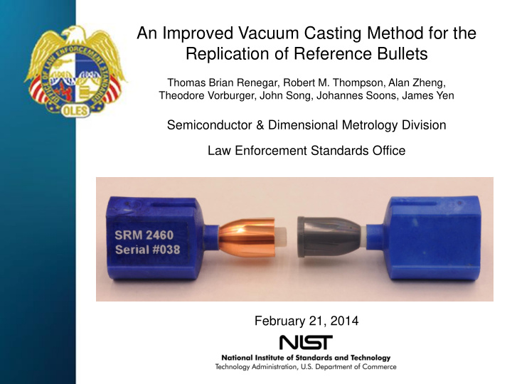 an improved vacuum casting method for the replication of