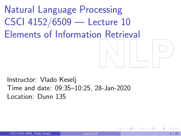 natural language processing csci 4152 6509 lecture 10
