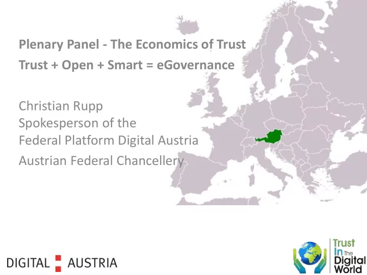 christian rupp spokesperson of the federal platform