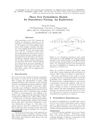 (a)  The  man  in  the  corner  taught  his  dachshund  to  play  golf  EOS  gorithm  for  dep