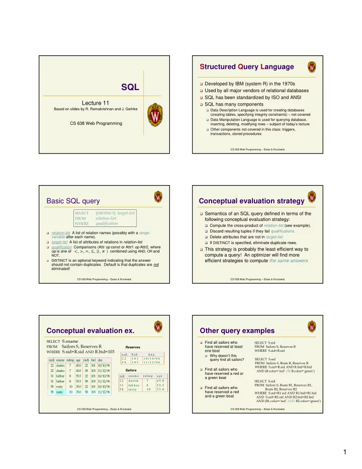 sql