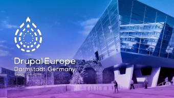 Drupal + Technology  TRACK SUPPORTED BY  17/3/2018  Code with style!  Prettier + ESlint  David